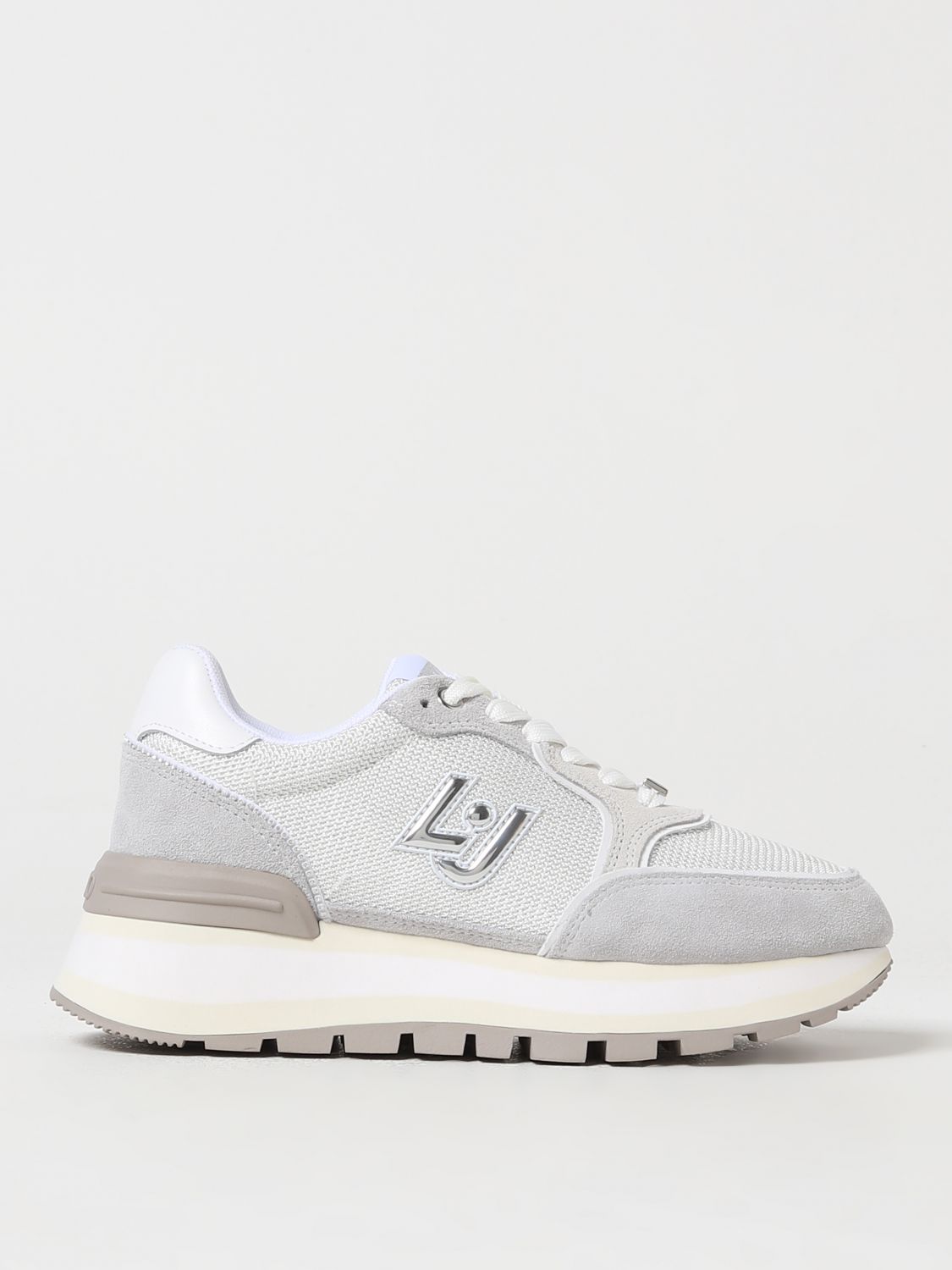 Shop Liu •jo Sneakers Liu Jo Woman Color Grey