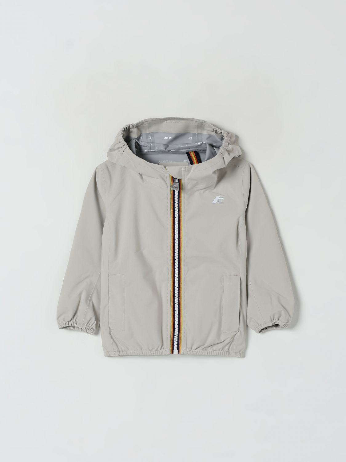 K-WAY JACKET K-WAY KIDS COLOR GREY F47743020