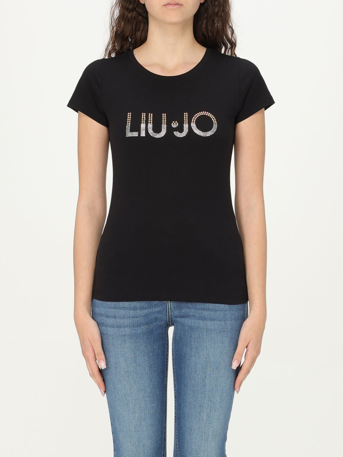 Shop Liu •jo T-shirt Liu Jo Woman Color Black