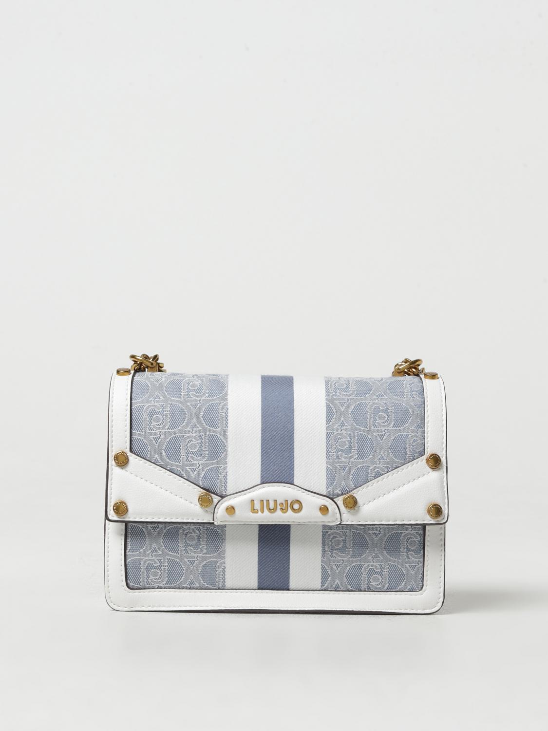 Shop Liu •jo Shoulder Bag Liu Jo Woman Color Blue