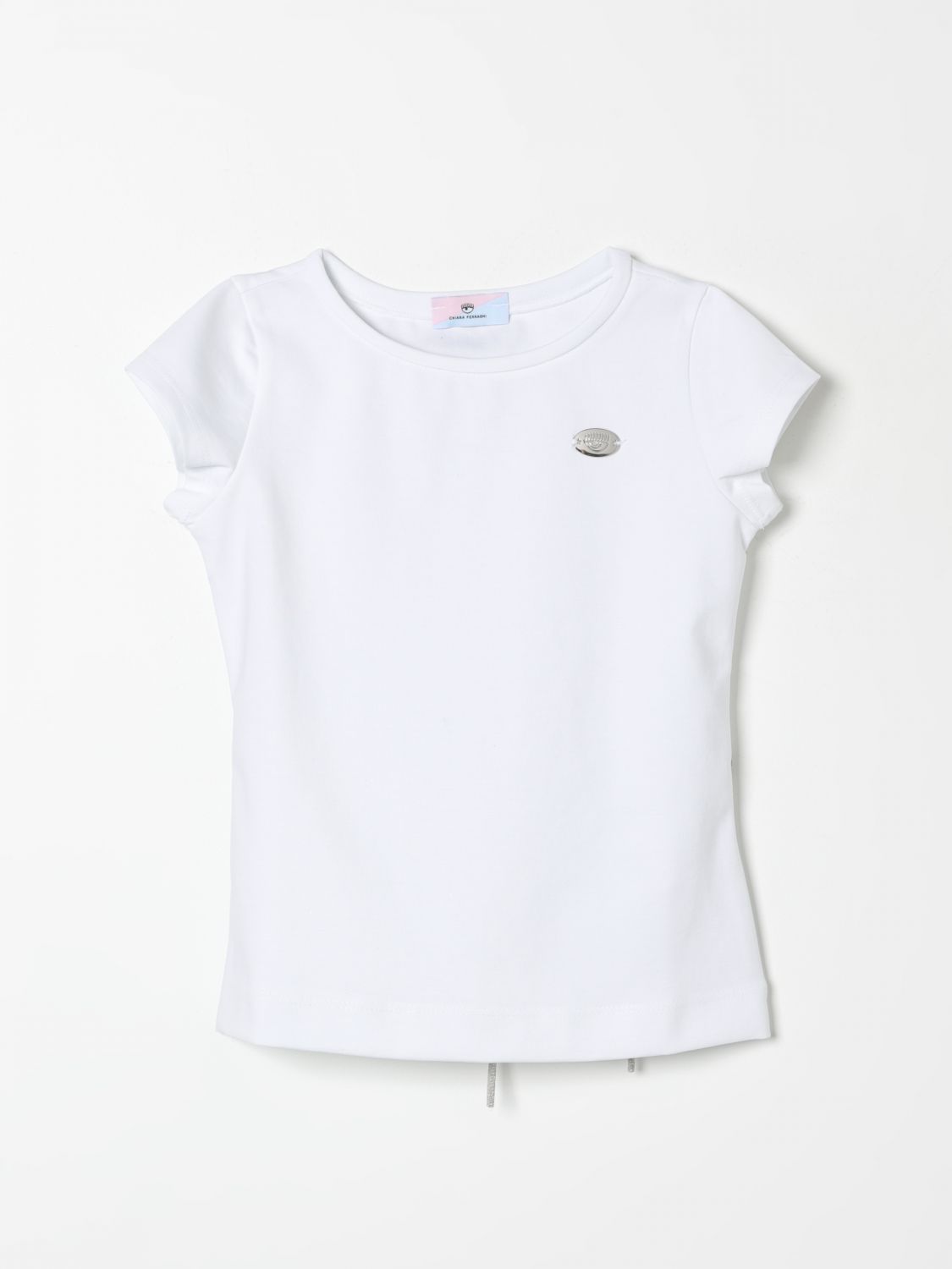 Shop Chiara Ferragni T-shirt  Kids Color White