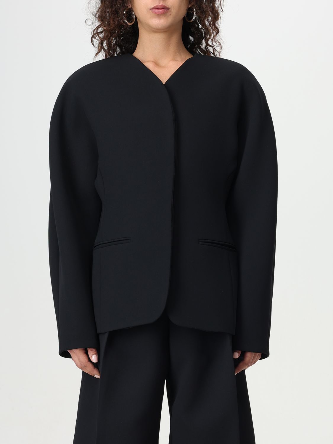 Shop Jacquemus Jacket  Woman Color Black
