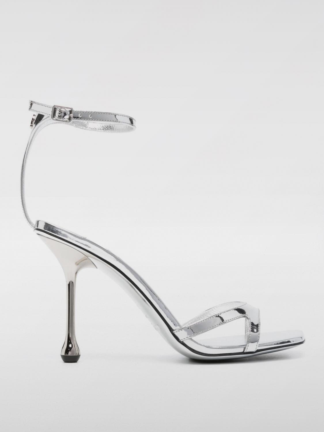 Shop Jimmy Choo Heeled Sandals  Woman Color Silver