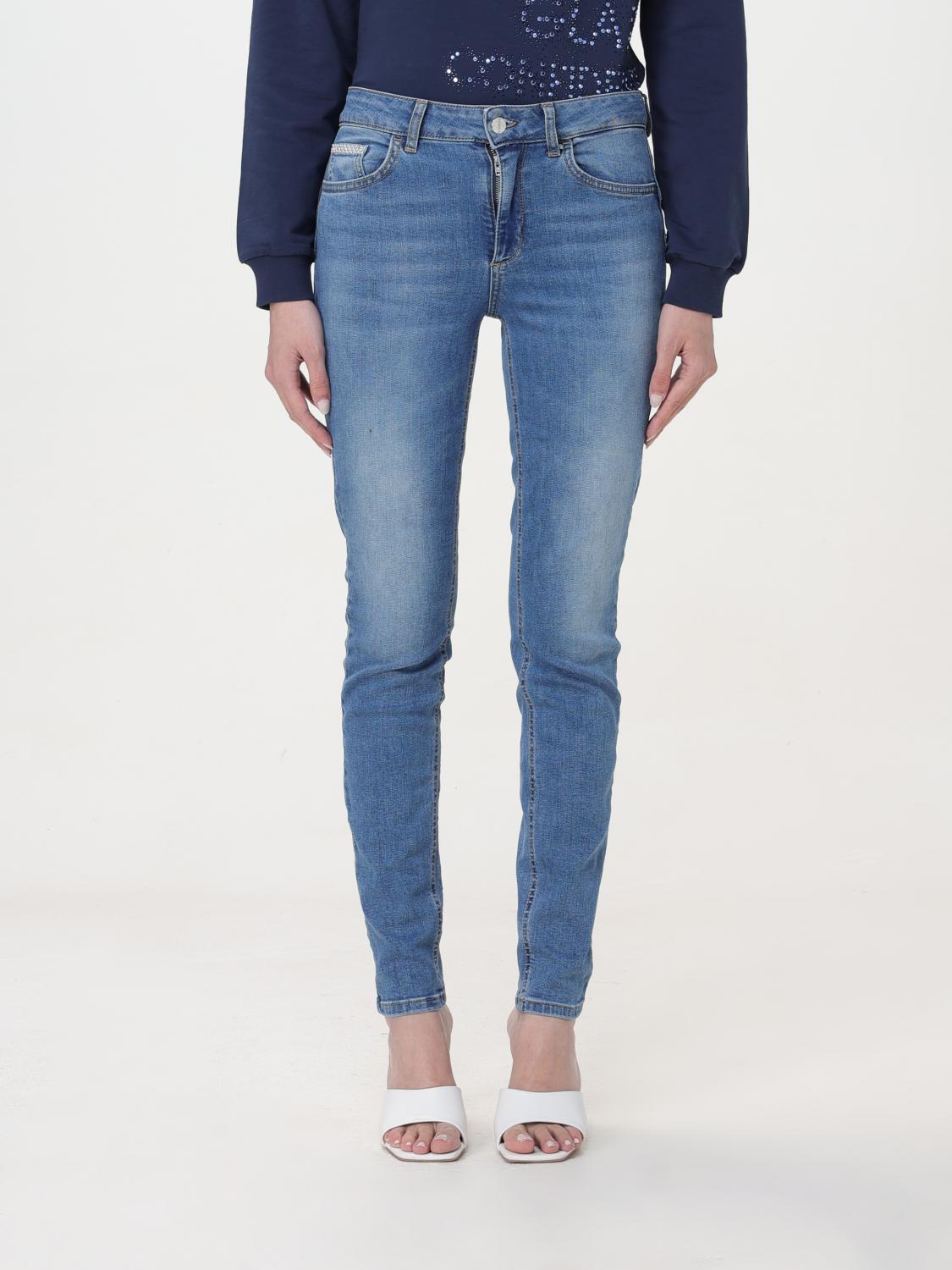 Shop Liu •jo Jeans Liu Jo Woman Color Blue