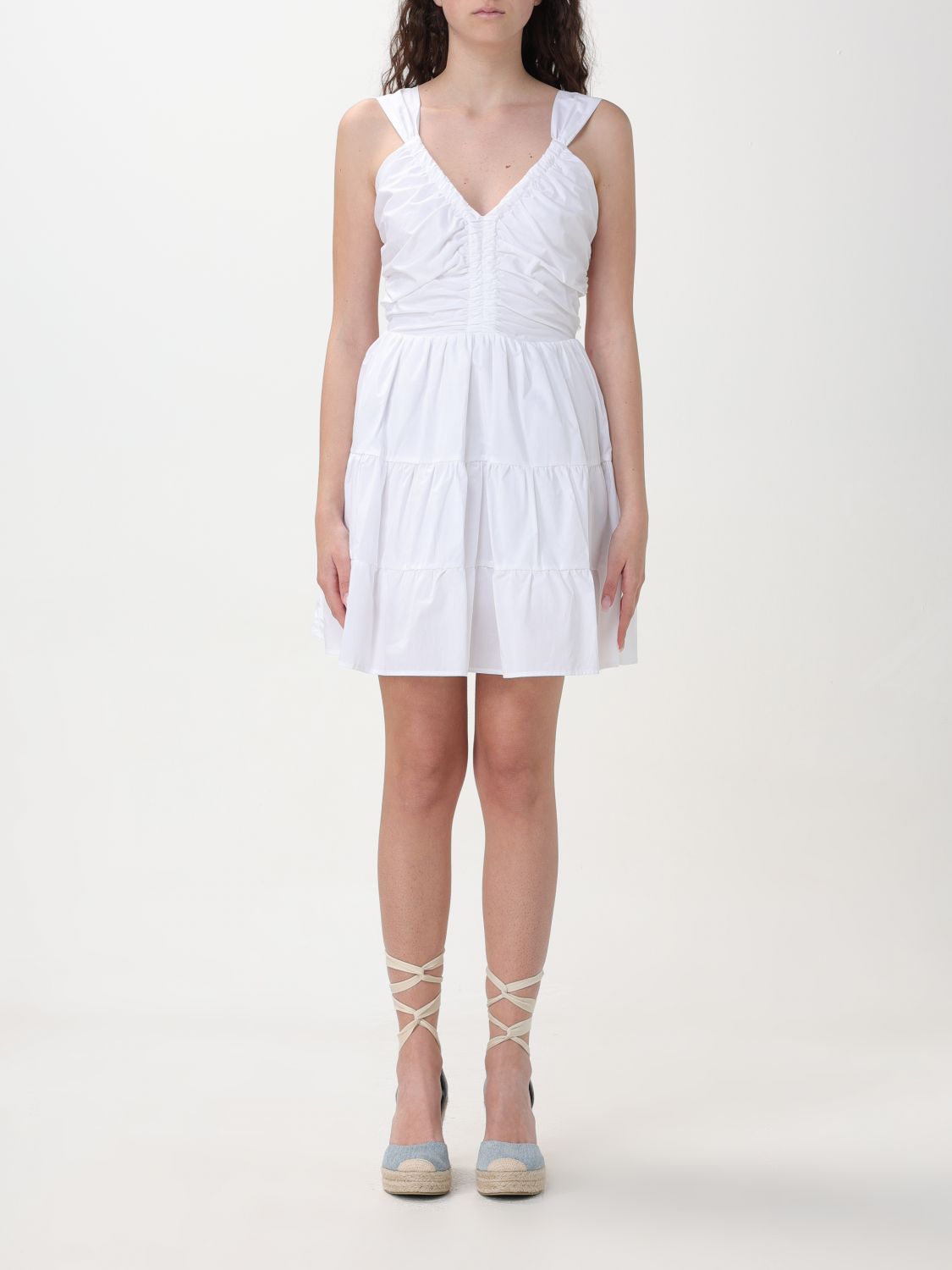 Shop Liu •jo Dress Liu Jo Woman Color White
