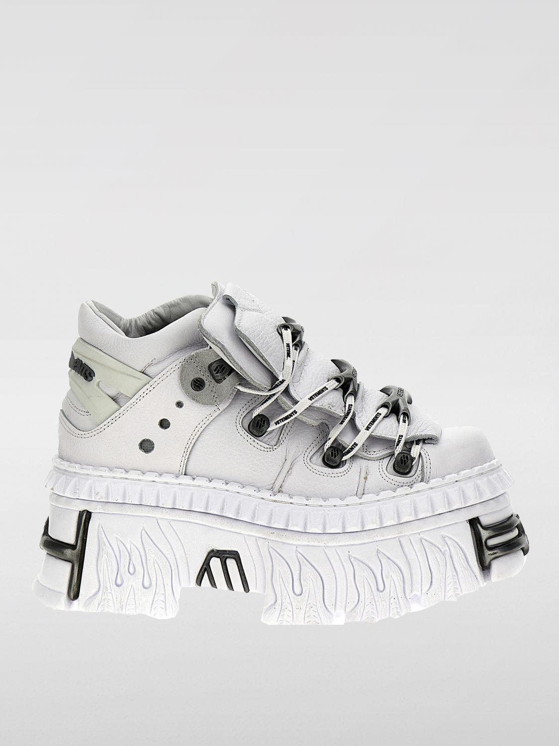 Shop Vetements Sneakers  Woman Color White