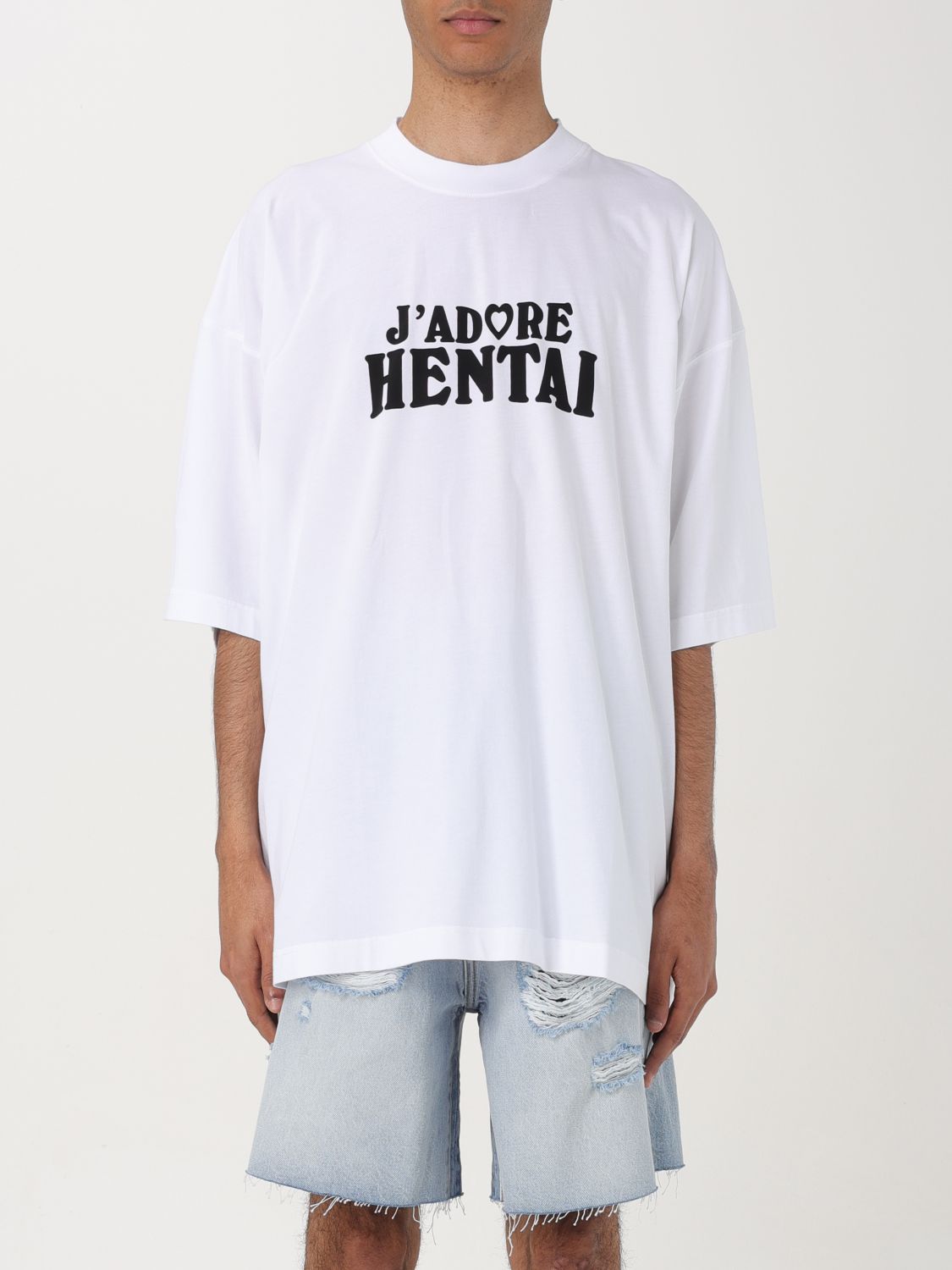 Shop Vetements T-shirt  Men Color White