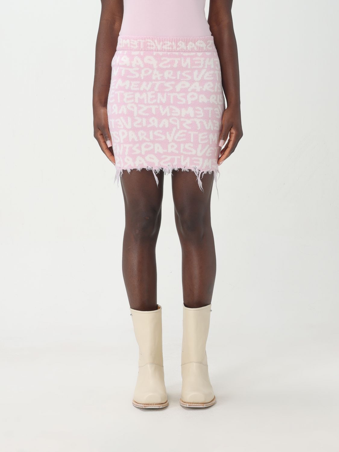 Shop Vetements Skirt  Woman Color Pink