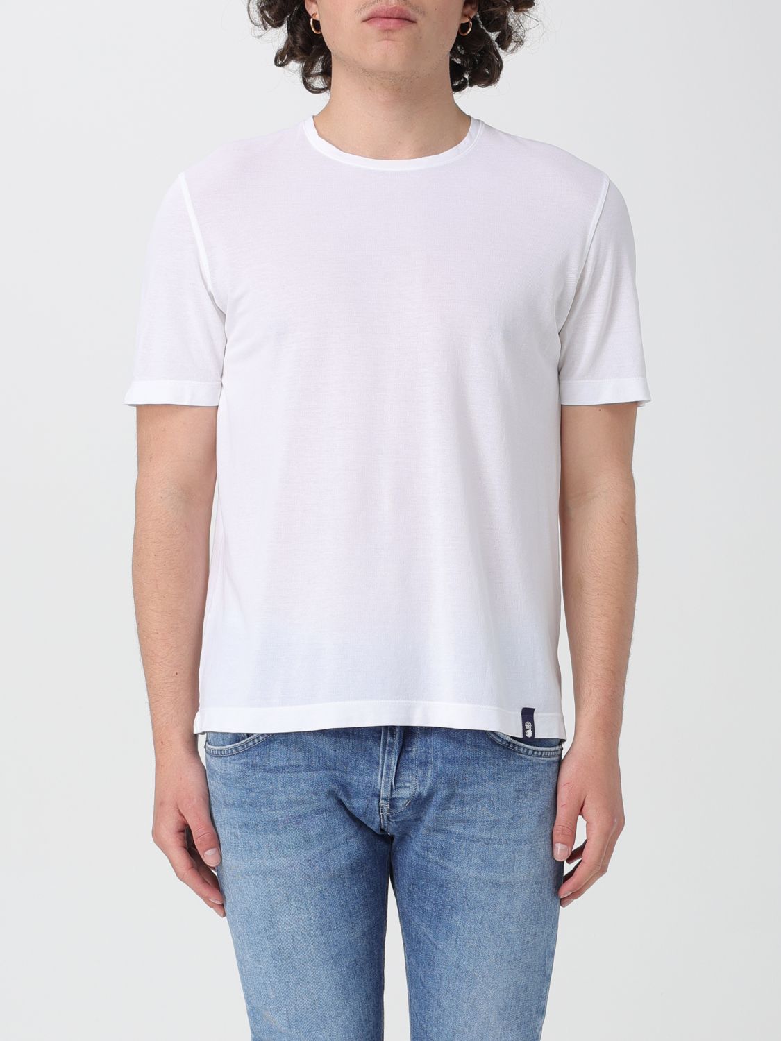 Shop Drumohr T-shirt  Men Color White