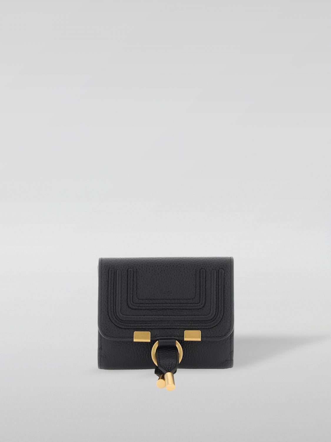 Chloé Wallet  Woman Colour Black In 黑色