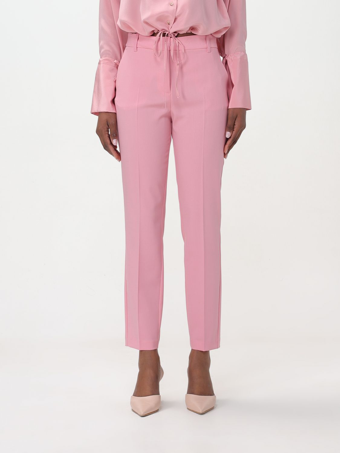 Shop Liviana Conti Pants  Woman Color Pink