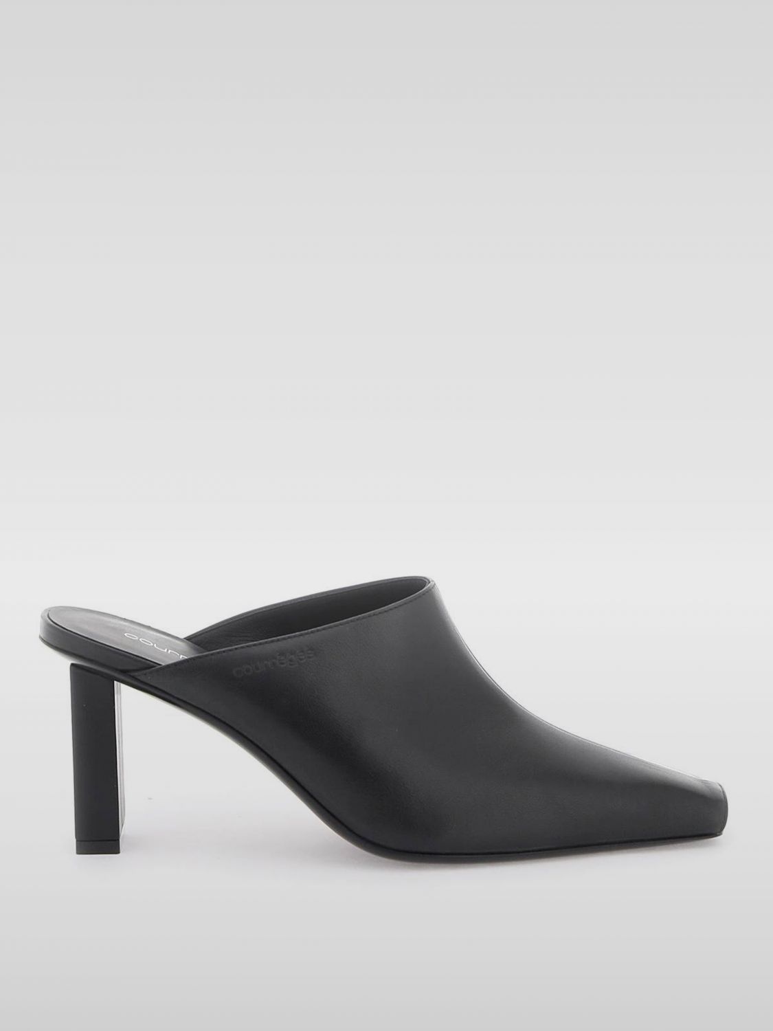 Shop Courrèges High Heel Shoes  Woman Color Black