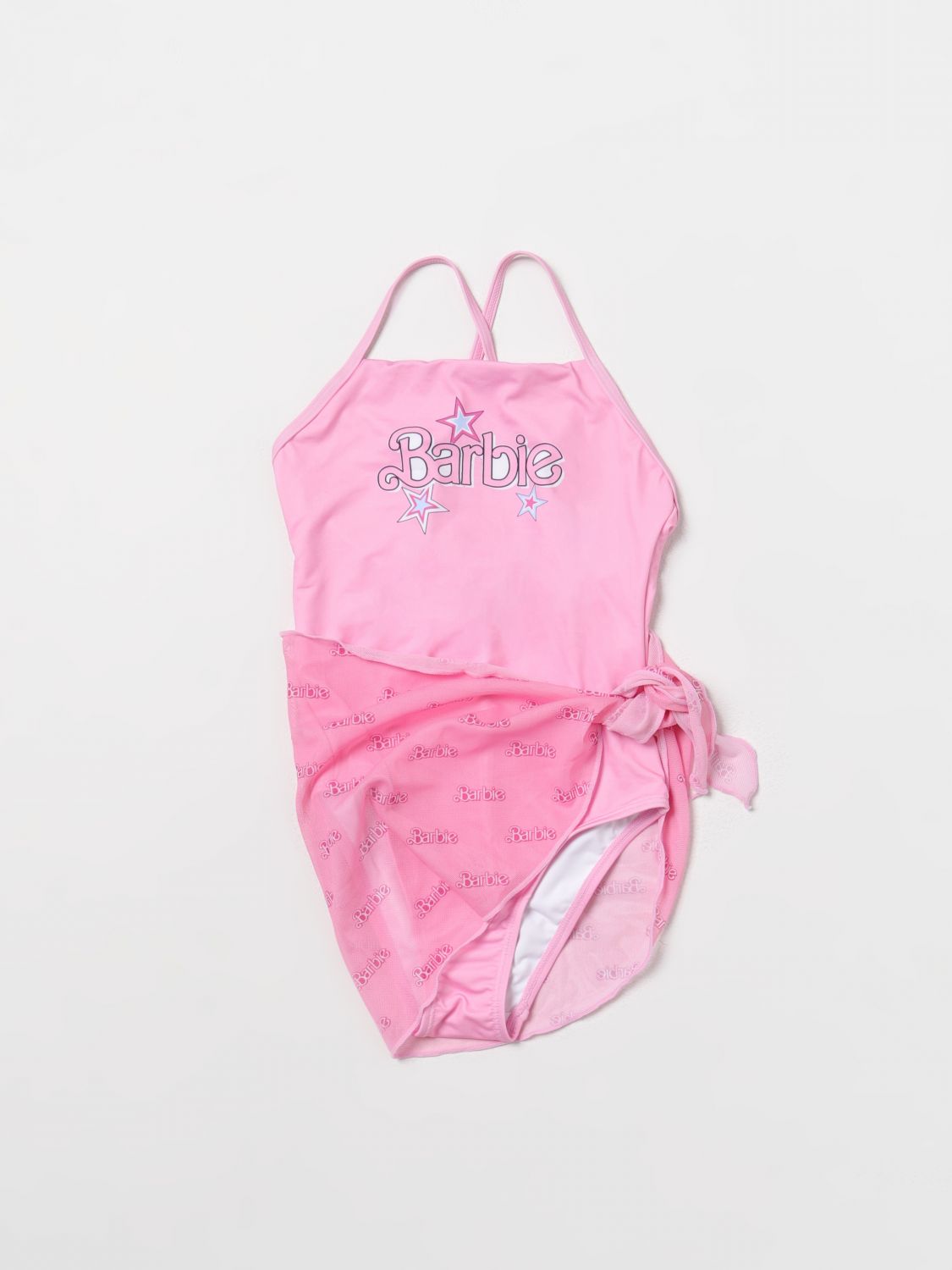 Shop Monnalisa Swimsuit  Kids Color Pink