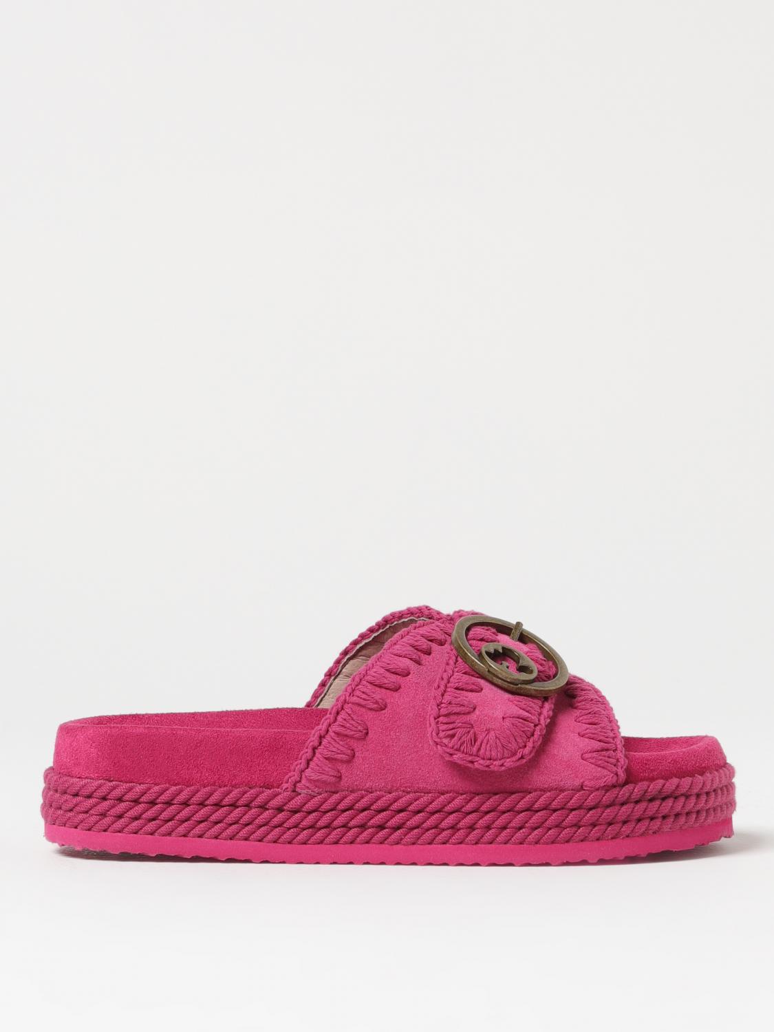 MOU FLAT SANDALS MOU WOMAN COLOR FUCHSIA F48282007