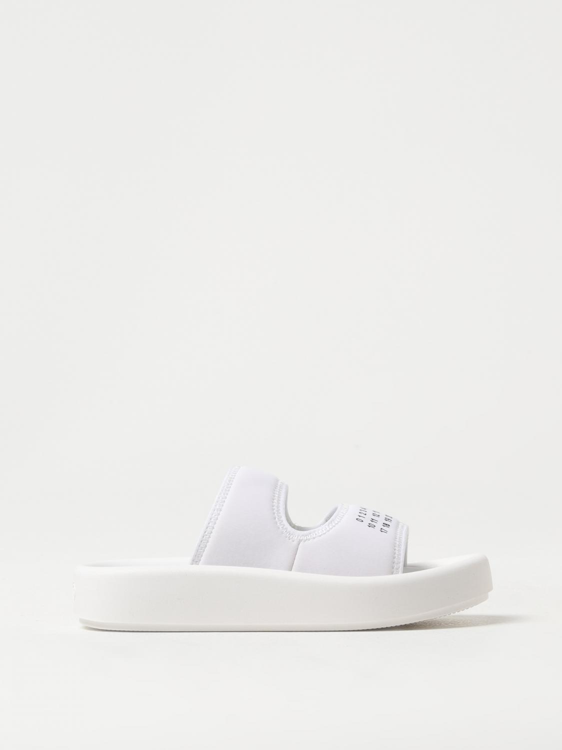 Shop Mm6 Maison Margiela Shoes  Kids Color White