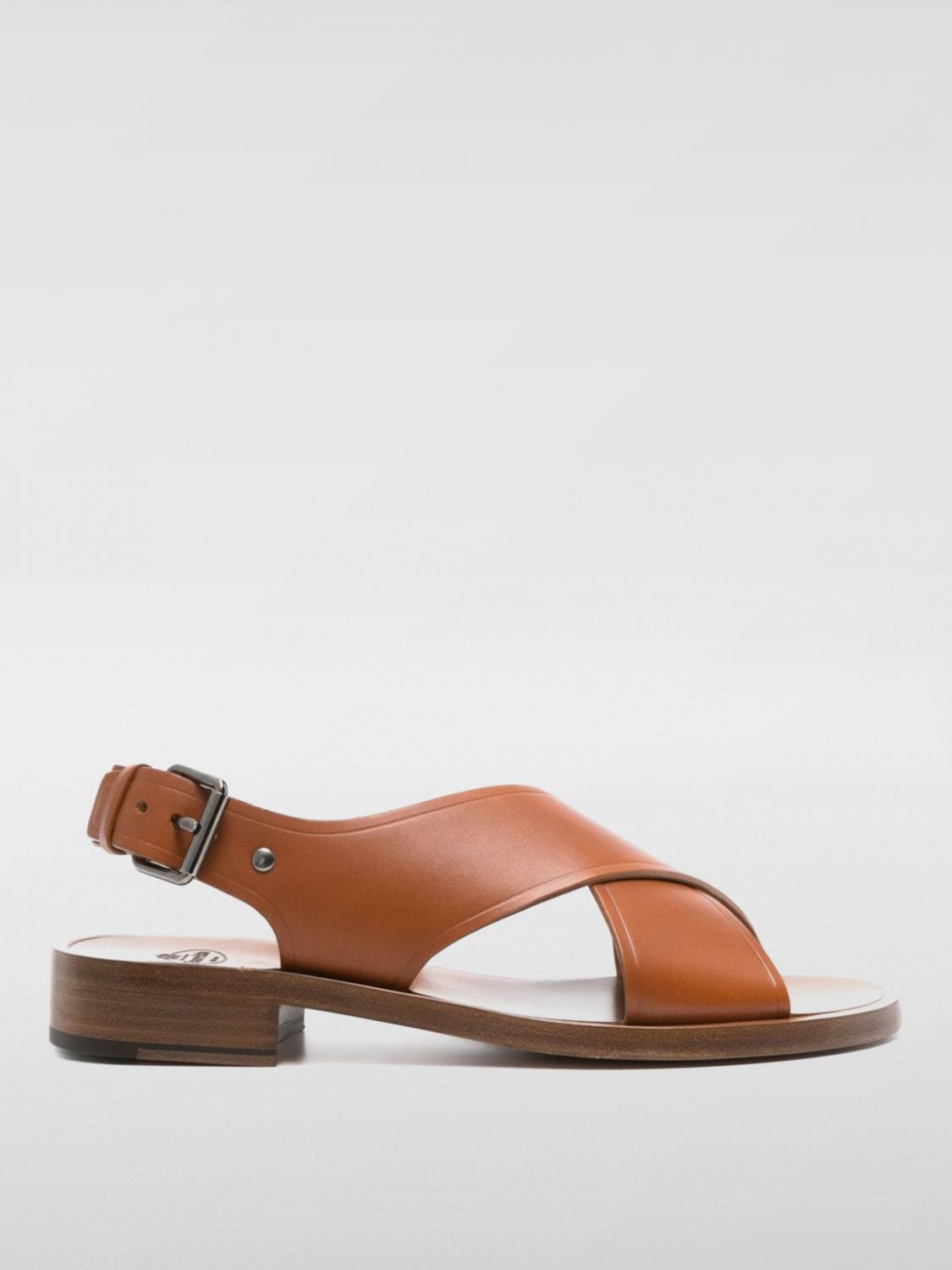 Shop Church's Flat Sandals  Woman Color Brown