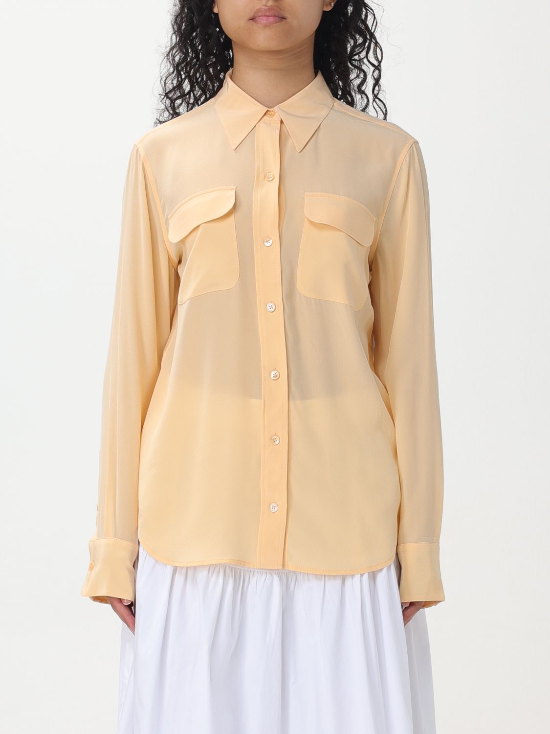 Shop Equipment Shirt  Woman Color Yellow