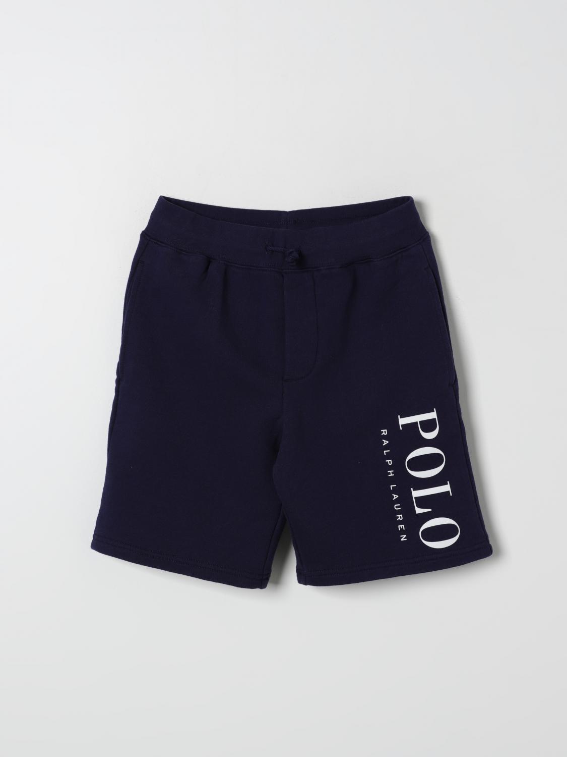 Polo Ralph Lauren Logo Spa Terry Short In Navy
