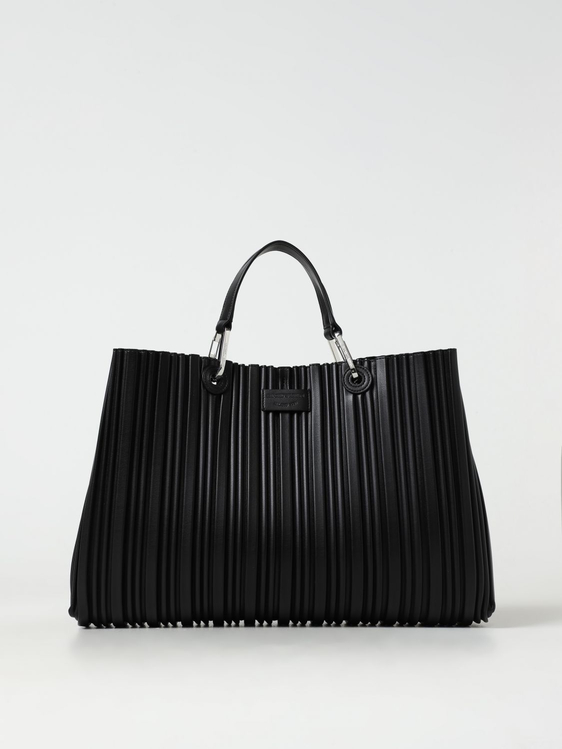 Shop Emporio Armani Tote Bags  Woman Color Black