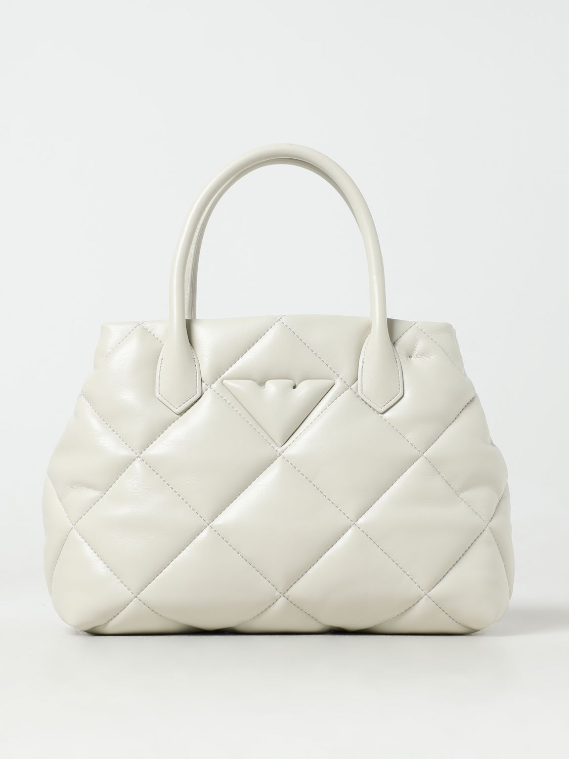 Shop Emporio Armani Handbag  Woman Color Ivory
