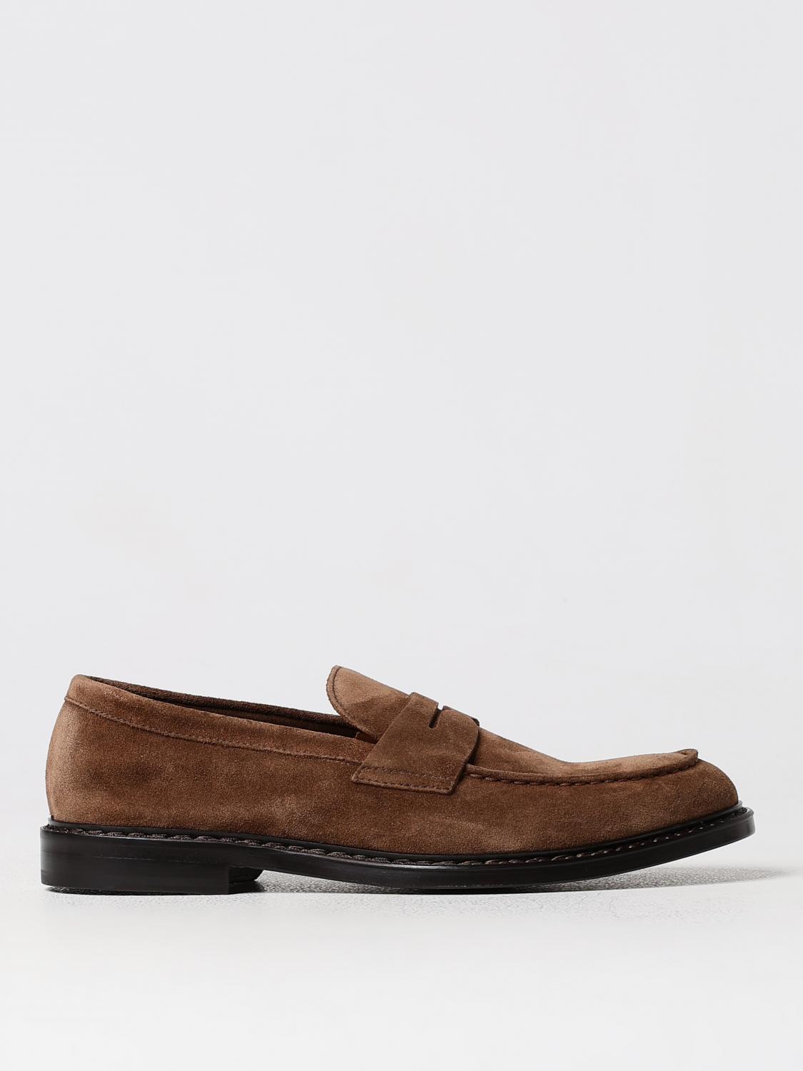 Shop Doucal's Loafers  Men Color Brown