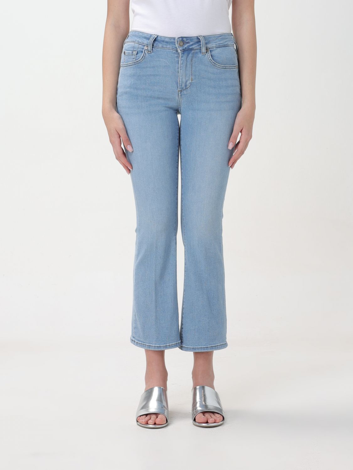 Shop Liu •jo Jeans Liu Jo Woman Color Denim