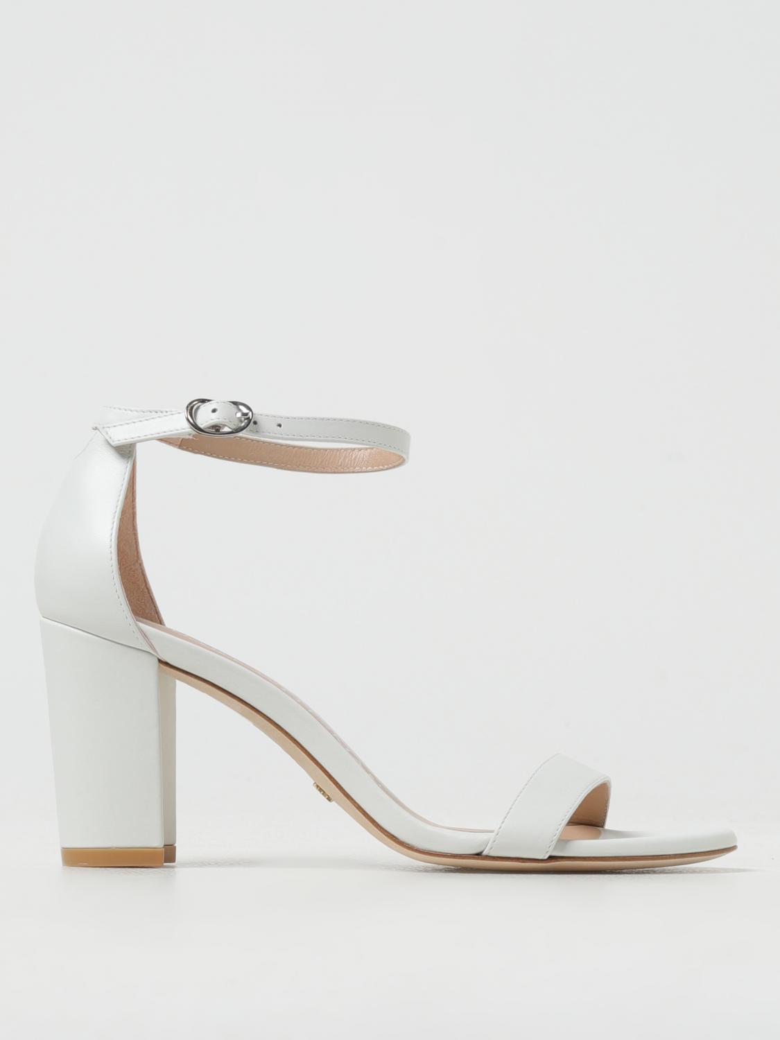 Stuart Weitzman High Heel Shoes  Woman Color White In White