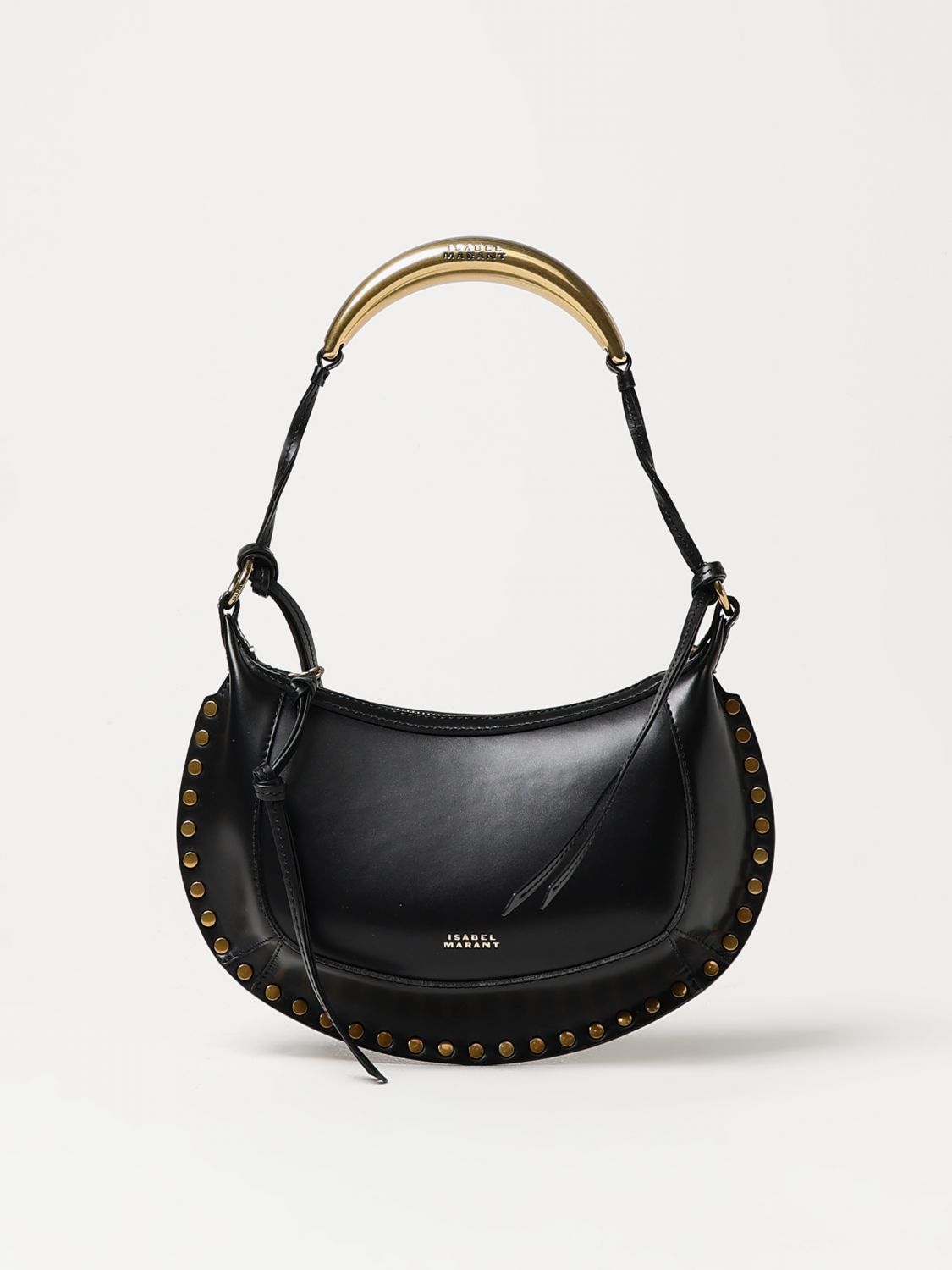 Shop Isabel Marant Shoulder Bag  Woman Color Black 1