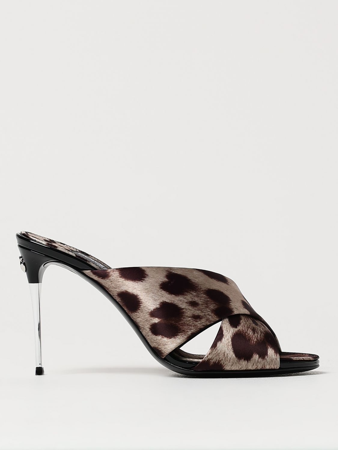 Shop Dolce & Gabbana Heeled Sandals  Woman Color Brown