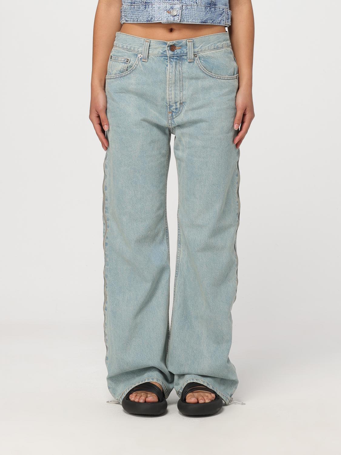 HAIKURE denim jeans with lateral zip