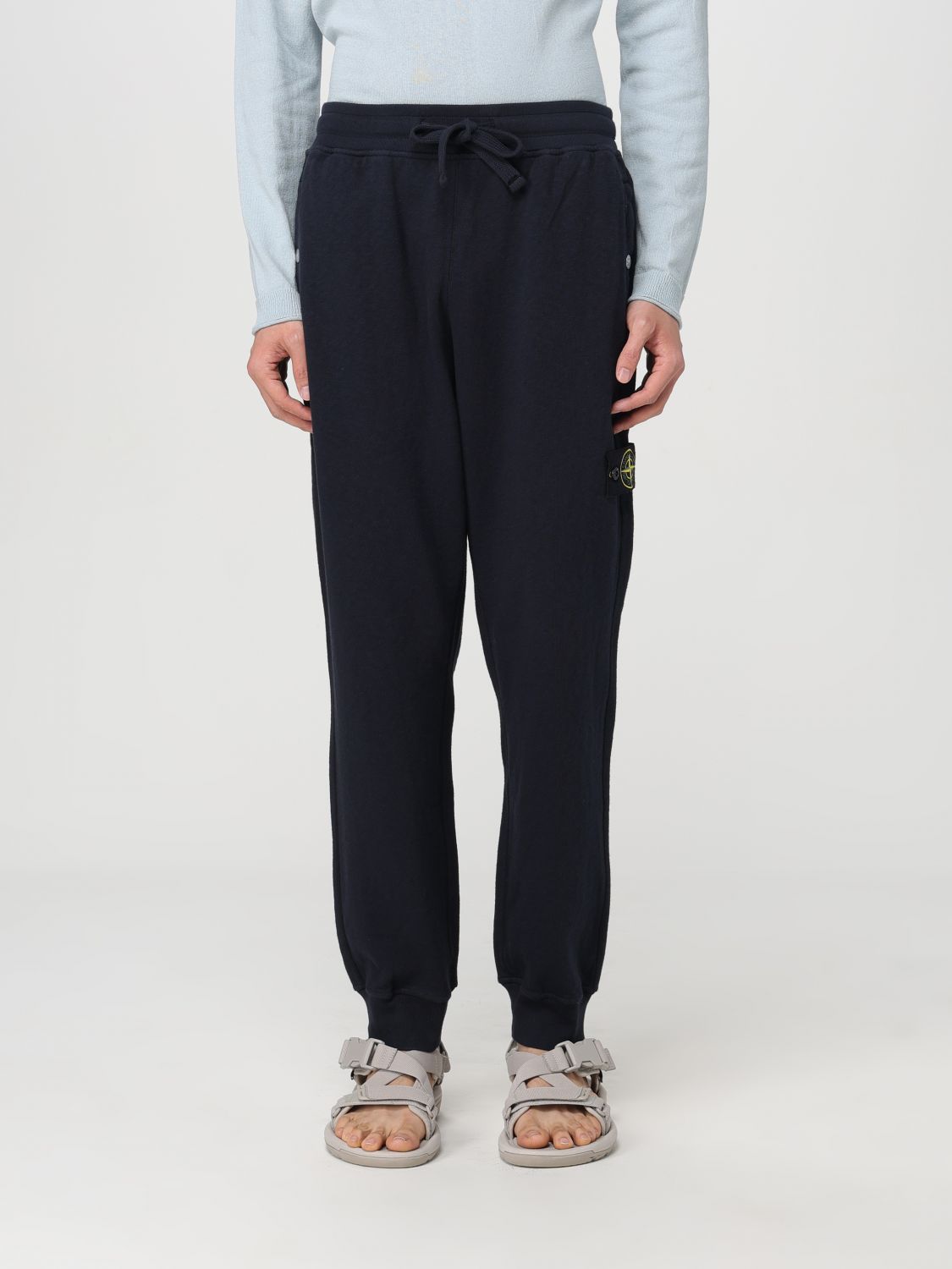 Shop Stone Island Pants  Men Color Blue