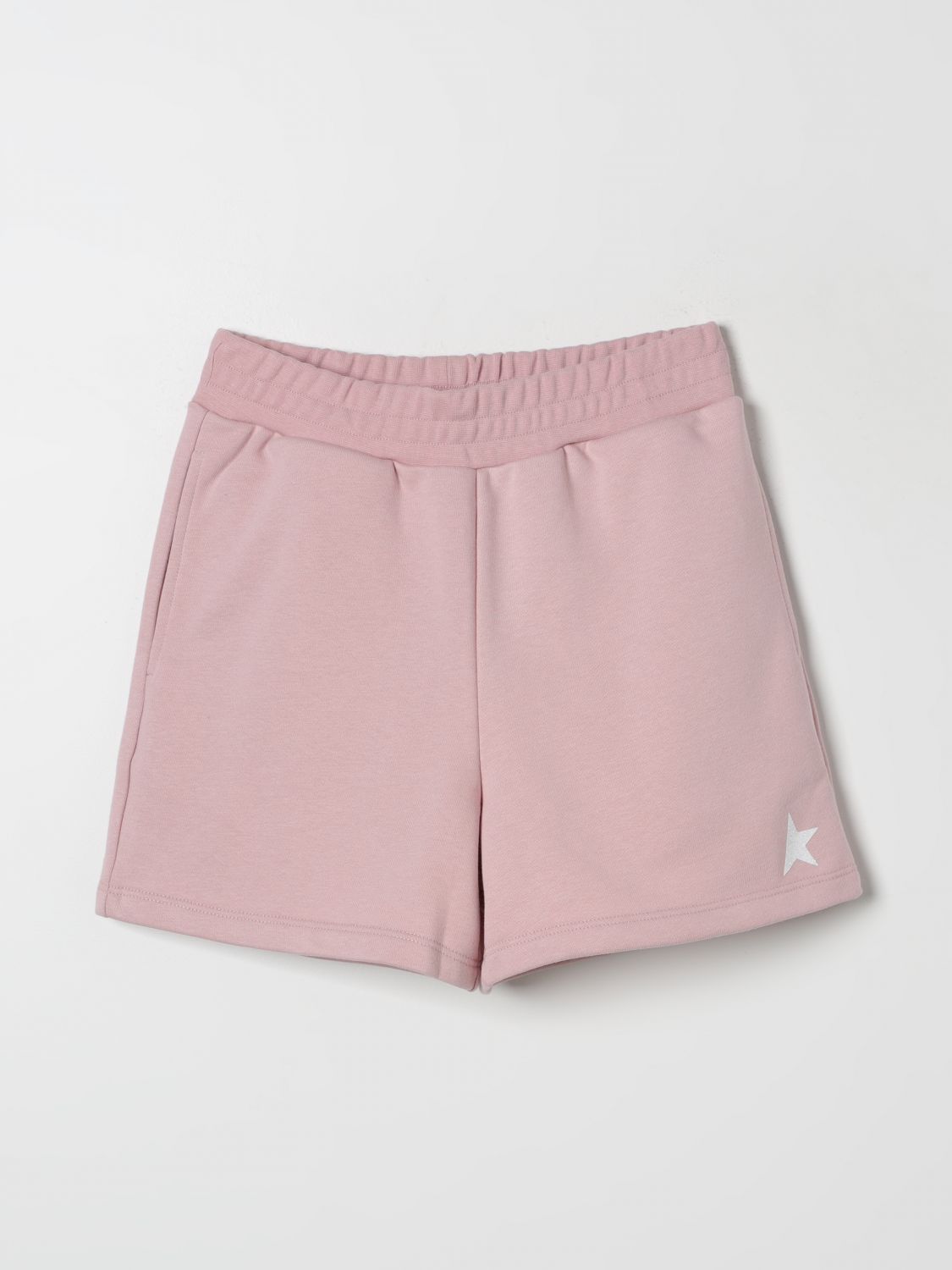 Shop Golden Goose Shorts  Kids Color Pink