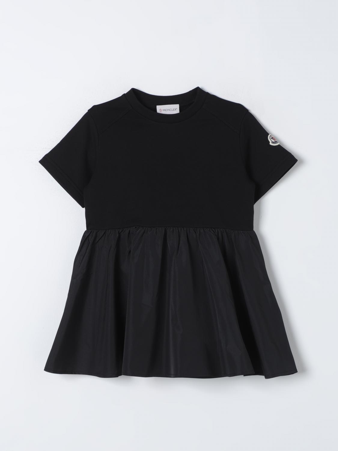 Dress MONCLER Kids color Black