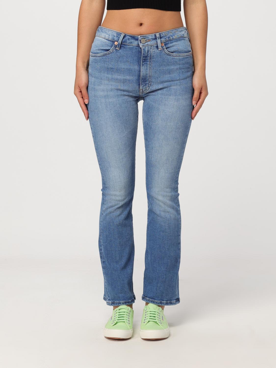 Dondup Jeans  Woman Color Blue In Blue