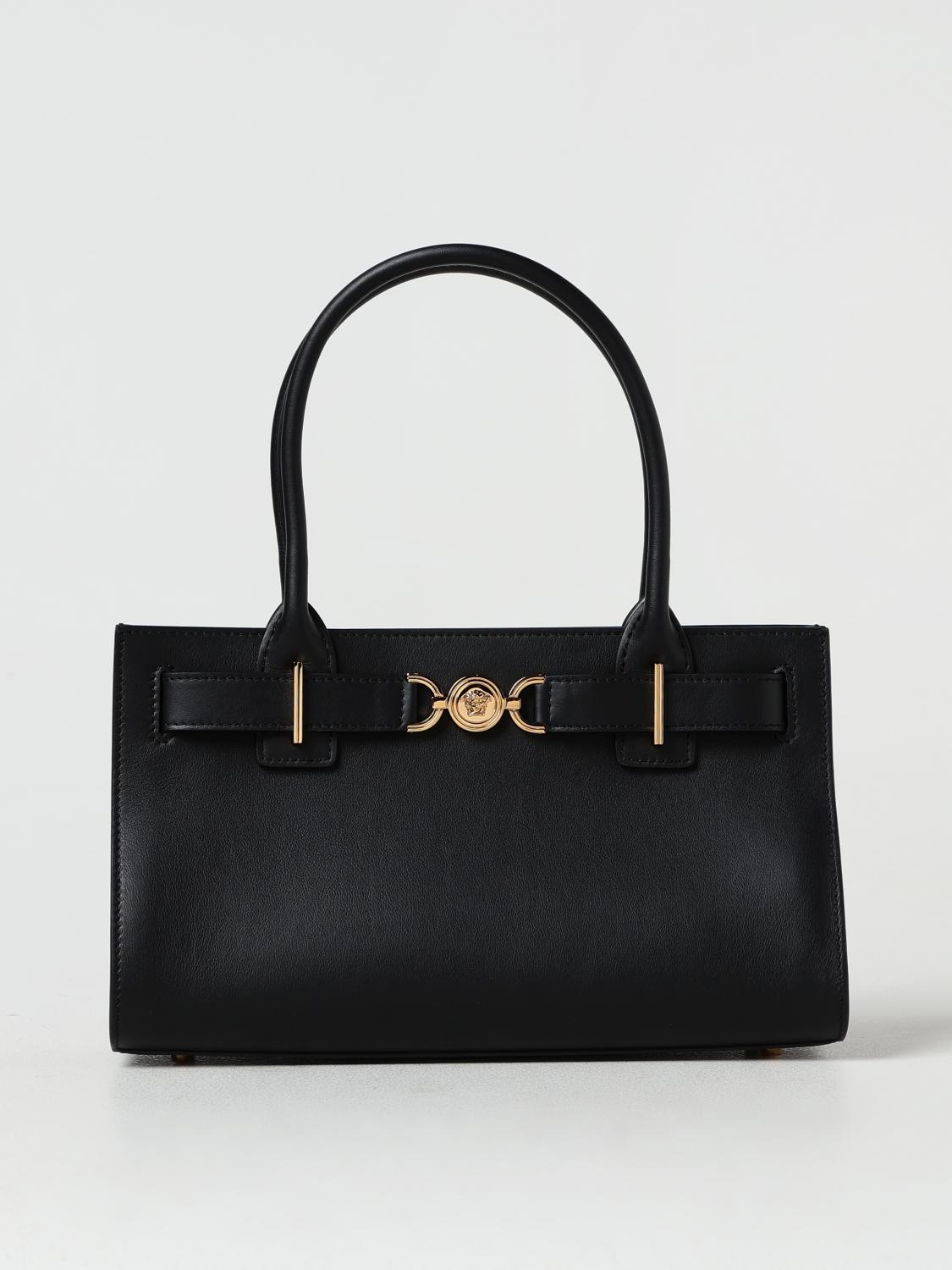 Versace Handbag Woman Color Black In Black
