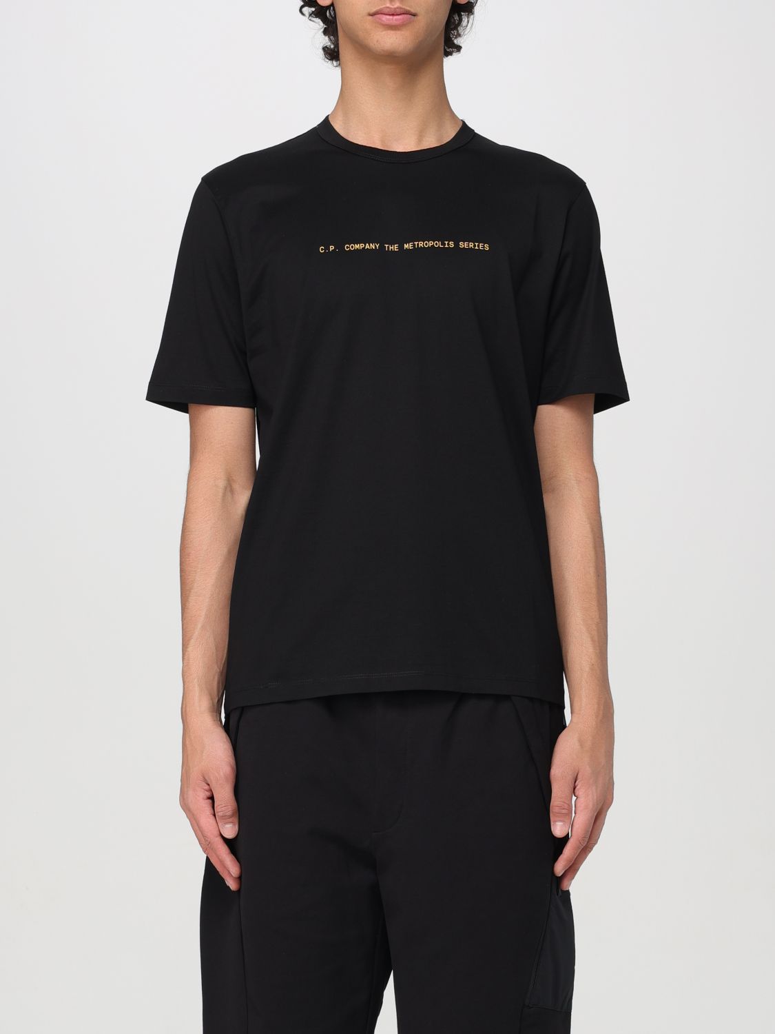 C.p. Company T-shirt  Men Colour Black In 黑色