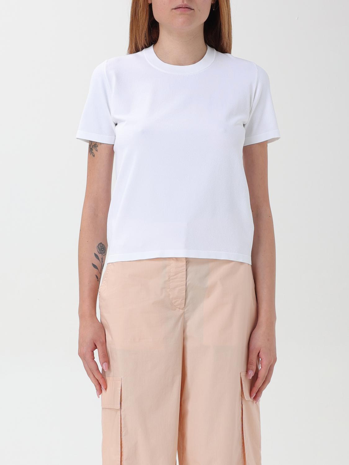 Shop Roberto Collina T-shirt  Woman Color White