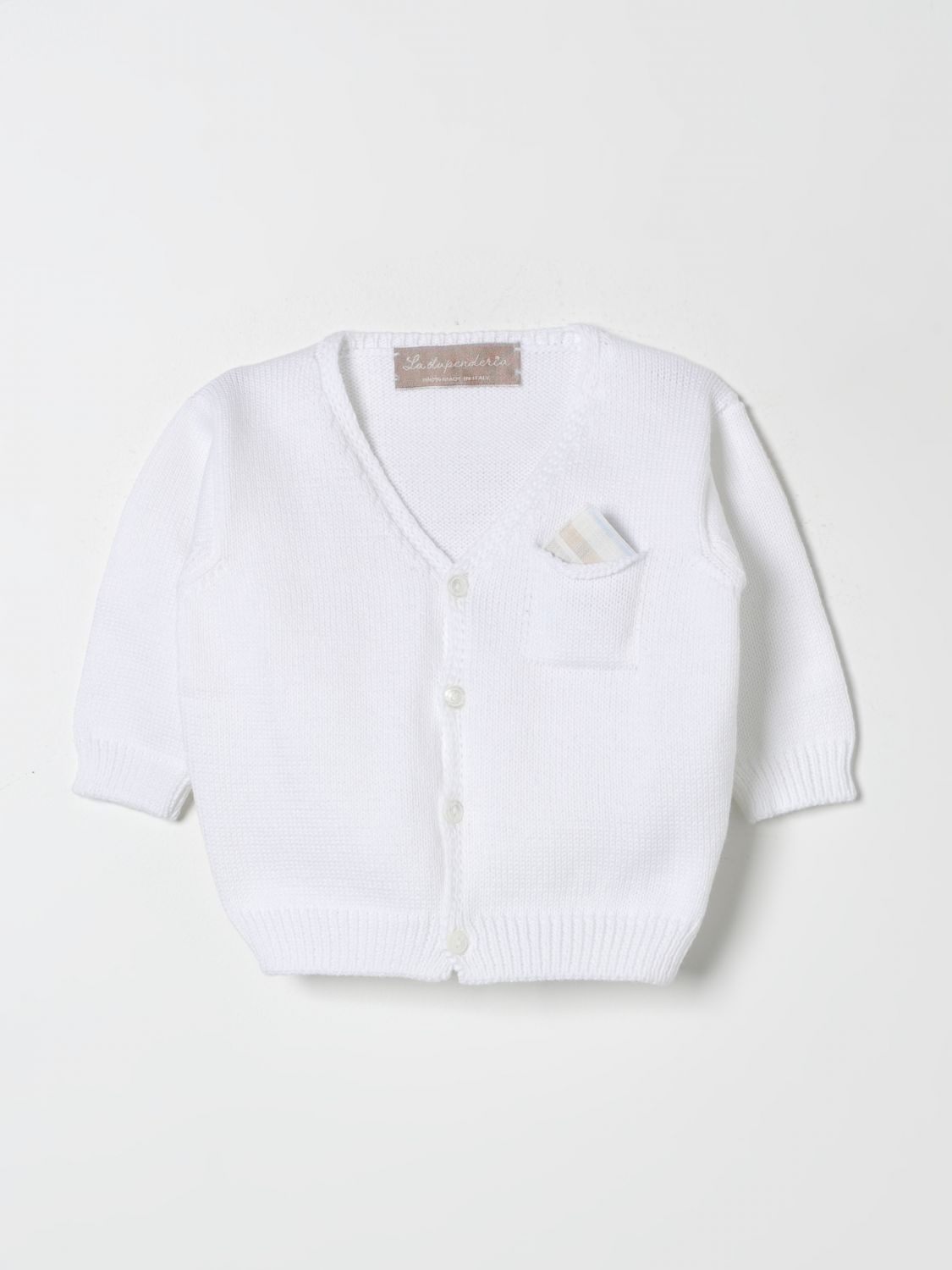 Shop La Stupenderia Sweater  Kids Color White