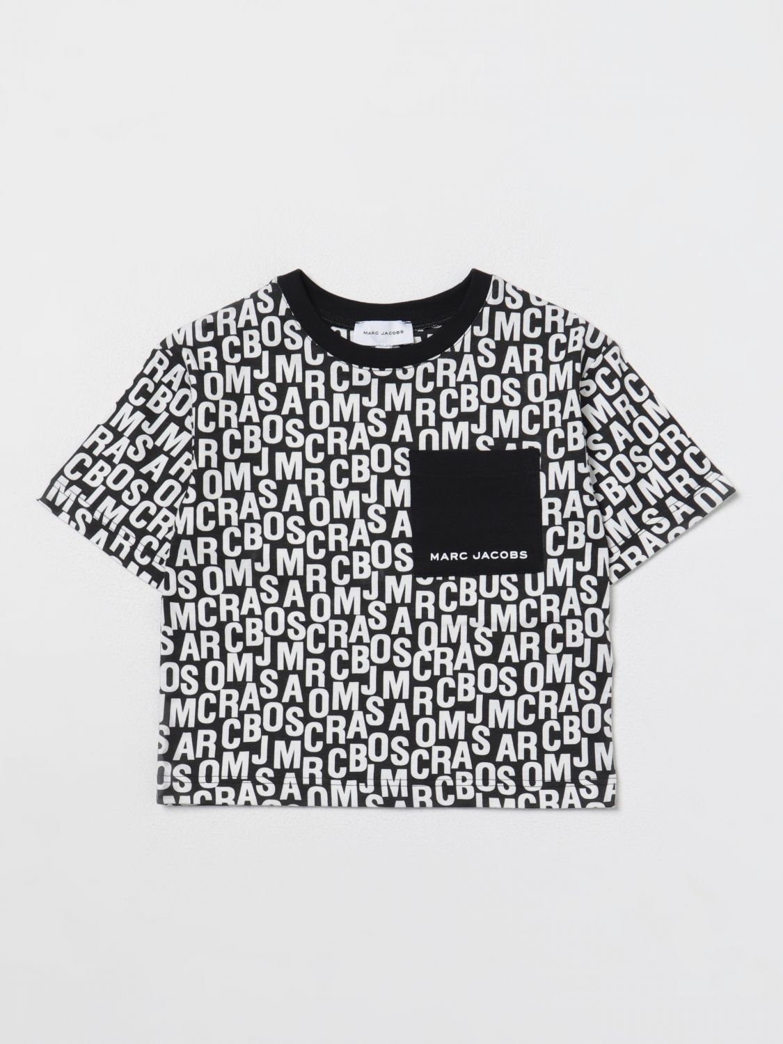 Shop Little Marc Jacobs T-shirt  Kids Color Black