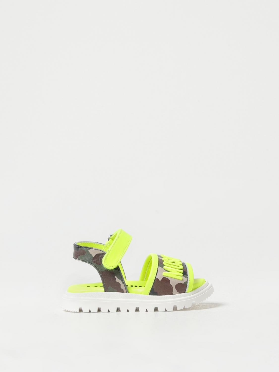 Moschino Baby Shoes Moschino Kids Color Green In Green