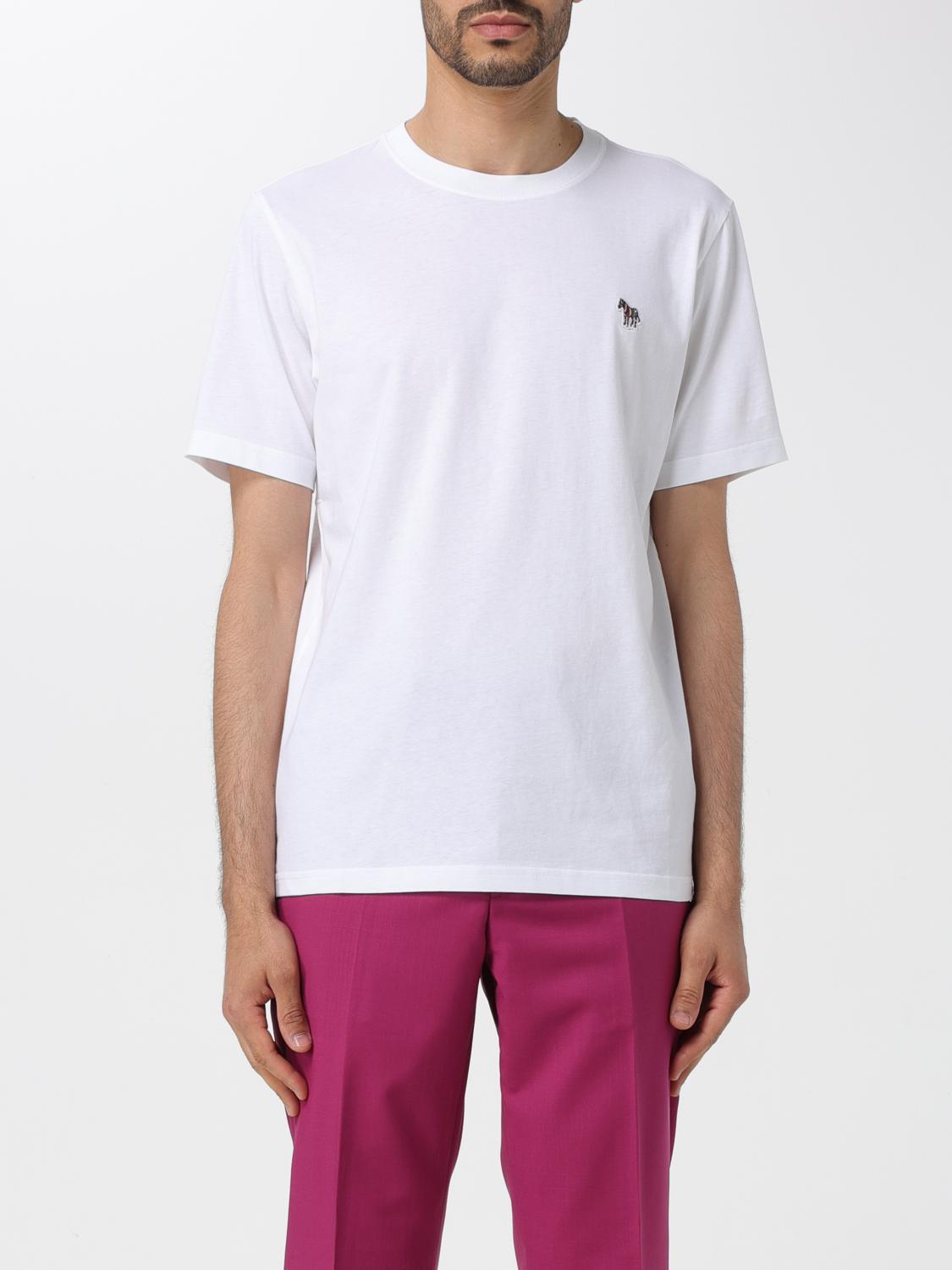 Shop Ps By Paul Smith T-shirt Ps Paul Smith Men Color White