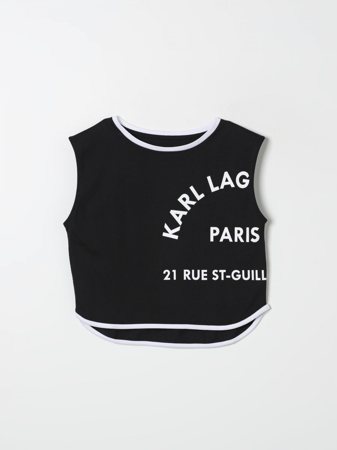 Shop Karl Lagerfeld T-shirt  Kids Kids Color Black