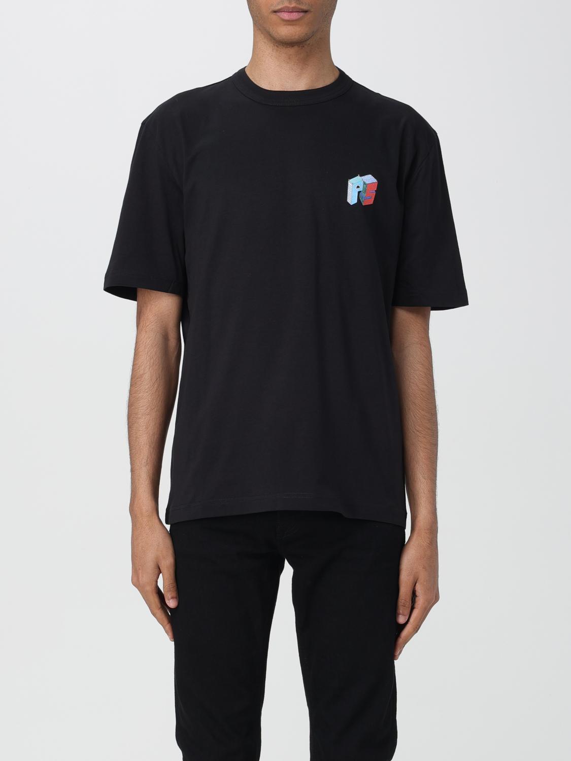 Shop Ps By Paul Smith T-shirt Ps Paul Smith Men Color Black