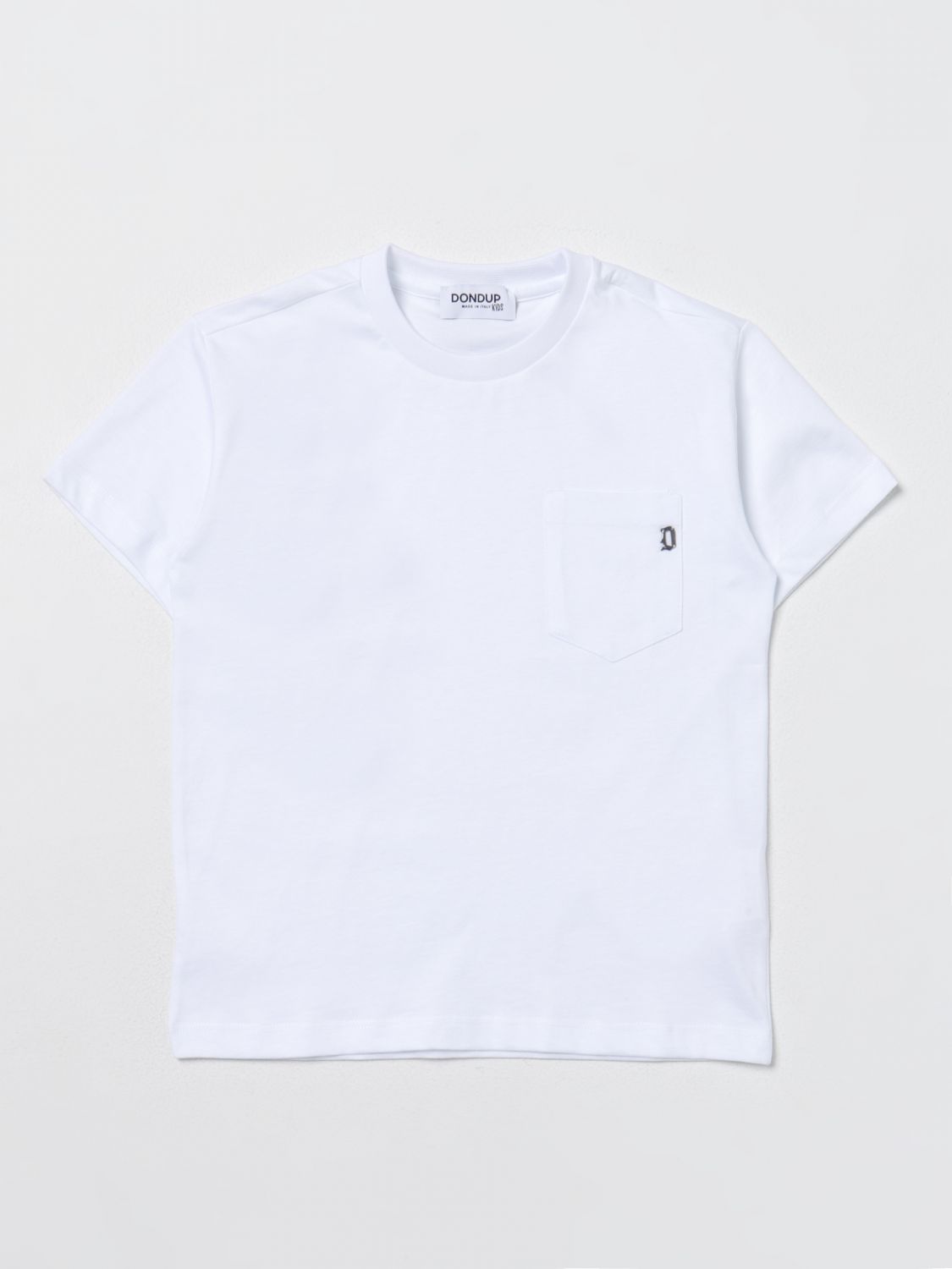 Shop Dondup T-shirt  Kids Kids Color White