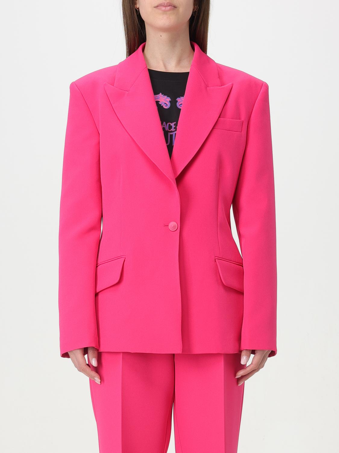 Versace Jeans Couture Blazer Woman Color Pink In Pink