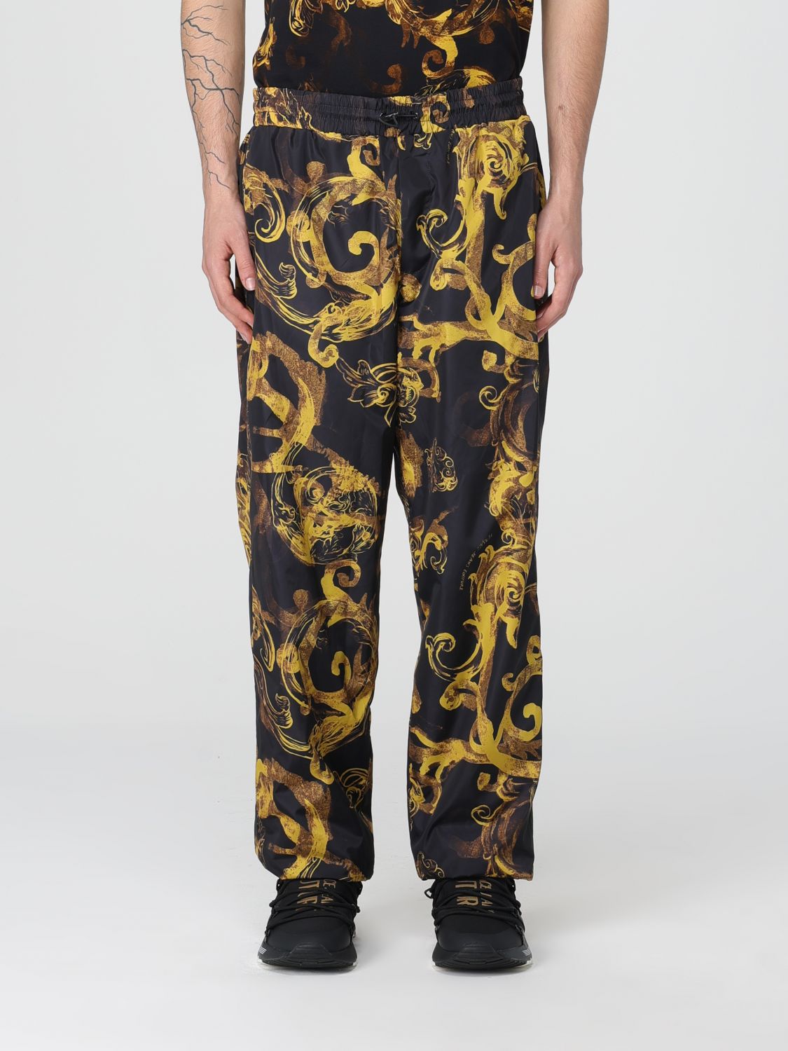 Shop Versace Jeans Couture Pants  Men Color Black