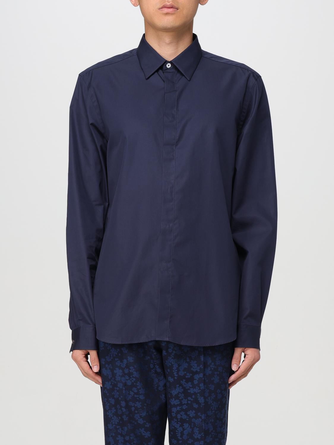 PAUL SMITH SHIRT PAUL SMITH MEN COLOR NAVY F50569045