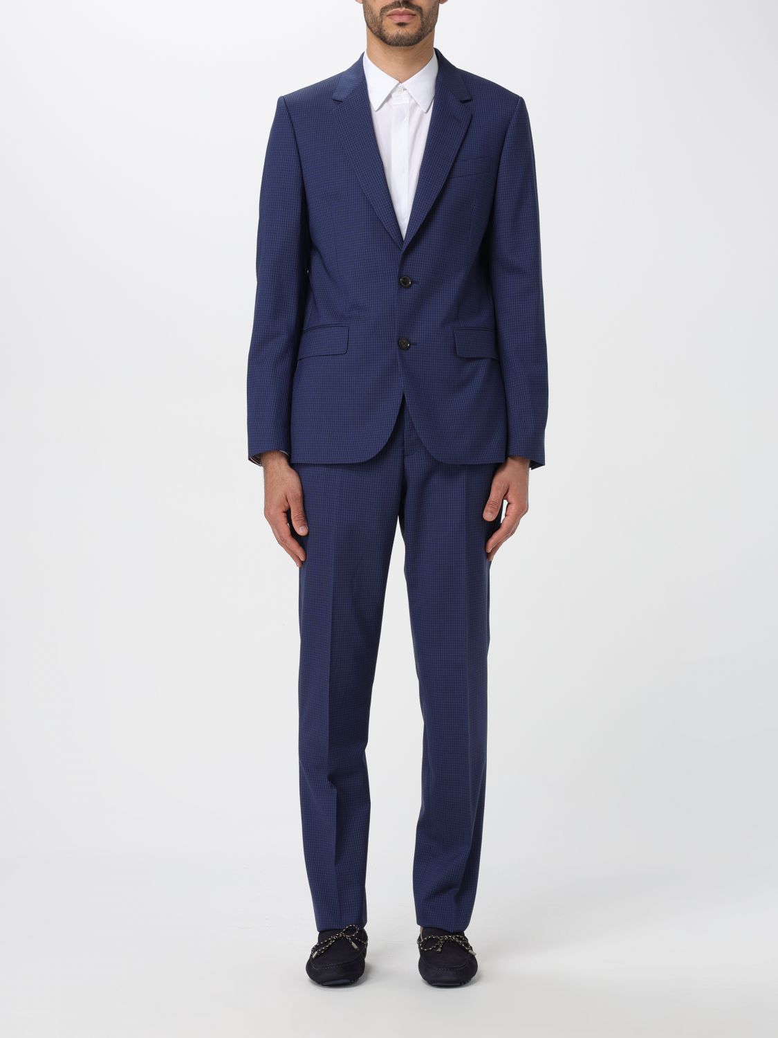 Shop Paul Smith Suit  Men Color Blue