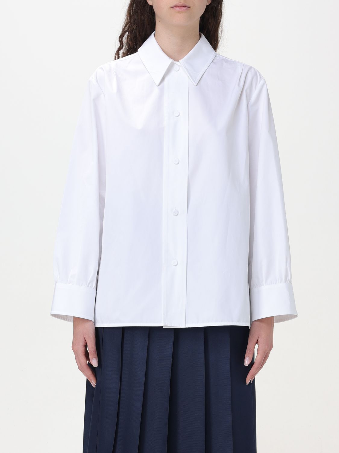 Shop Jil Sander Shirt  Woman Color White