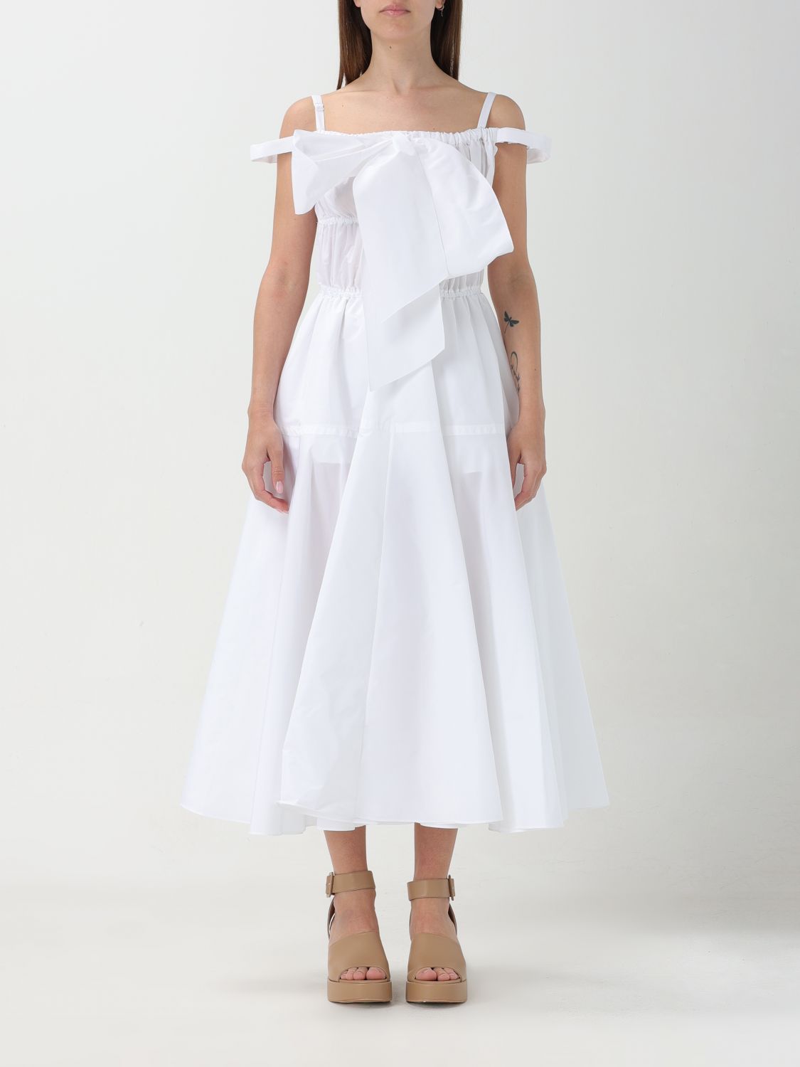 Shop Patou Dress  Woman Color White